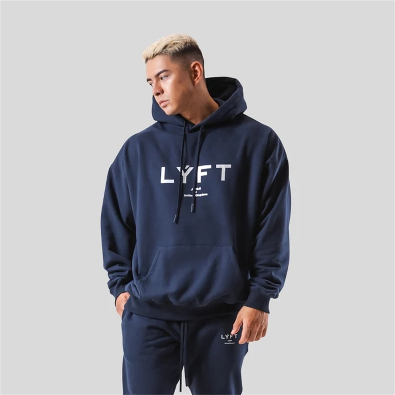 Streetwear Brand In Japan - LYFT الكلاسيكية شعار الرجال هوديس الشتاء