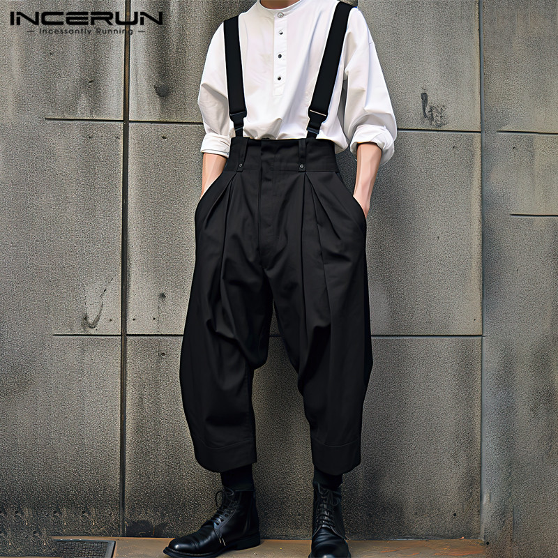 Streetwear Brand Clothing - أفرول للرجال أحادي اللون من إنسيرون