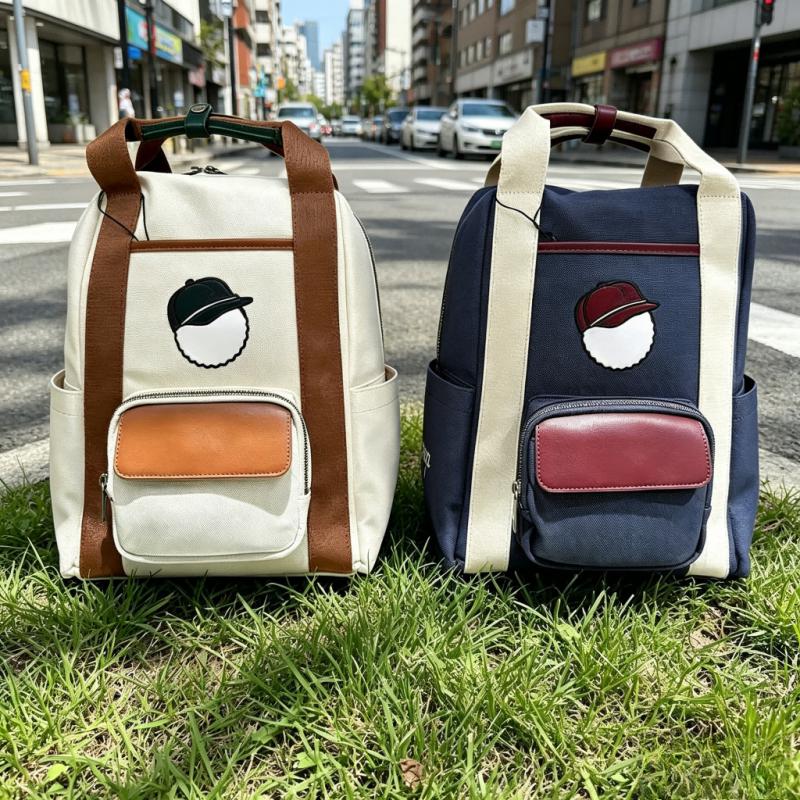 Streetwear Brand Backpack - حقيبة ملابس الجولف للرجال والنساء، حقيبة