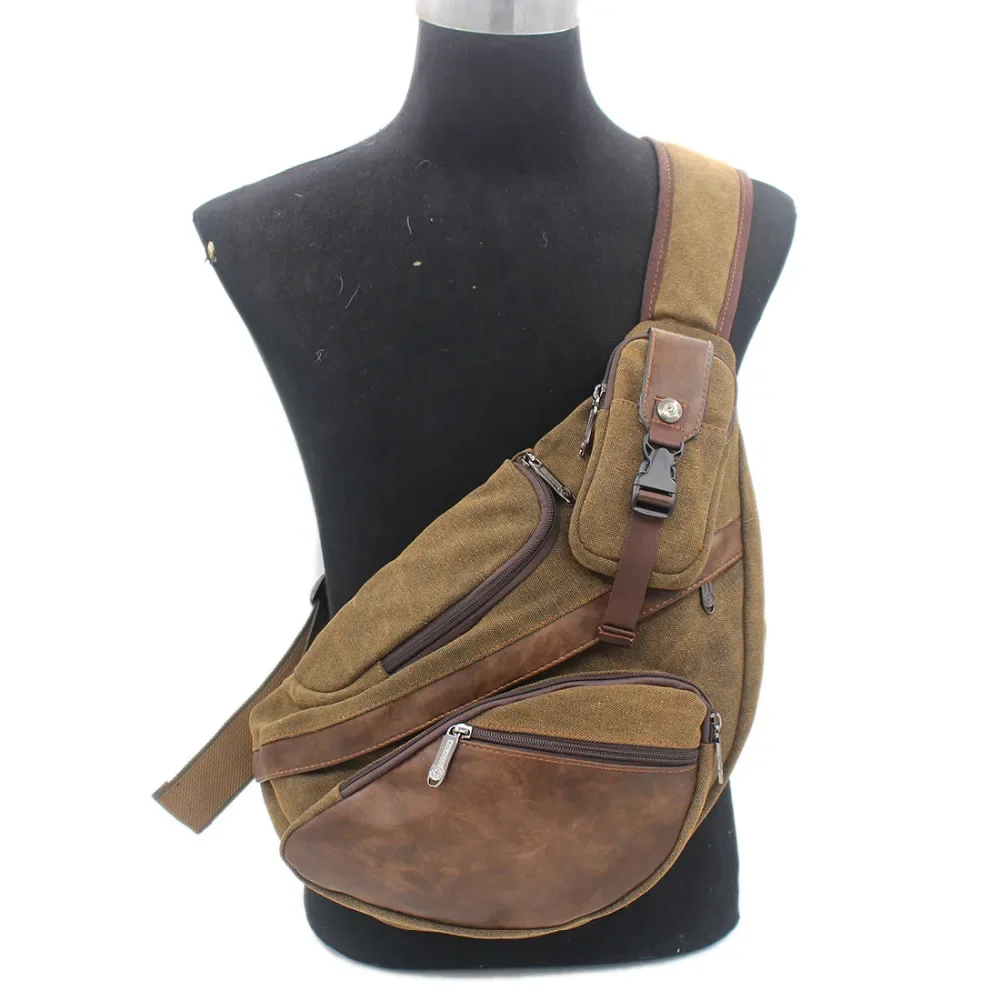 عالية الجودة الرجال قماش حبال  - مراجعة Streetwear Brand Backpack وسعره