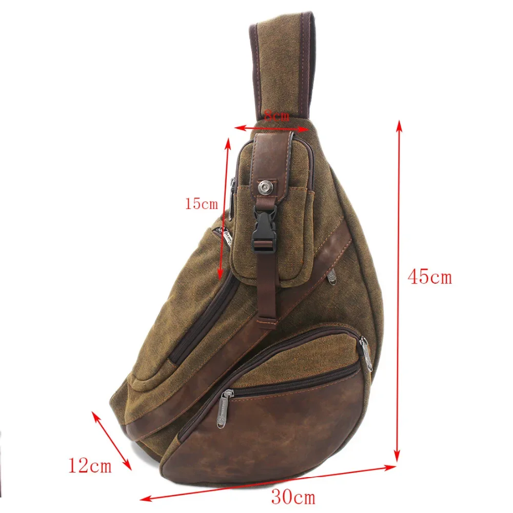 عالية الجودة الرجال قماش حبال  - مراجعة Streetwear Brand Backpack وسعره
